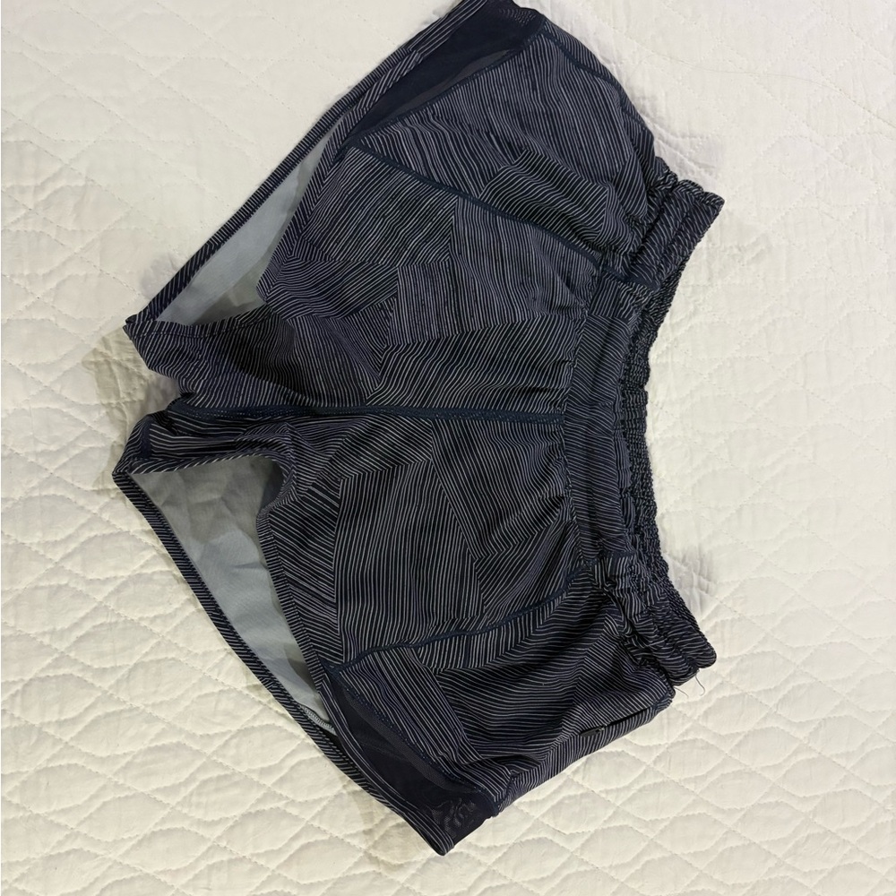 lululemon athletica Navy patterned Athletic Shorts